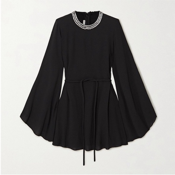 Stella McCartney Dresses & Skirts - Like new STELLA MCCARTNEY Crystal-Embellished Belted Crepe Mini Dress $2,665
